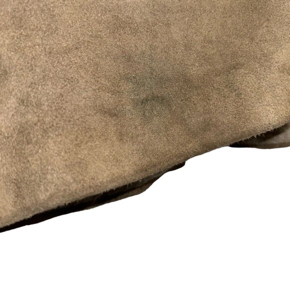 vince khaki suede leather shorts M - Picture 5 of 5